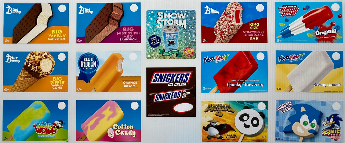 ice cream menu